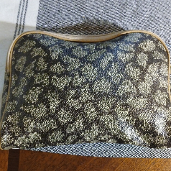 Yves Saint Laurent Brown and Black Clutch - Picture 2 of 9